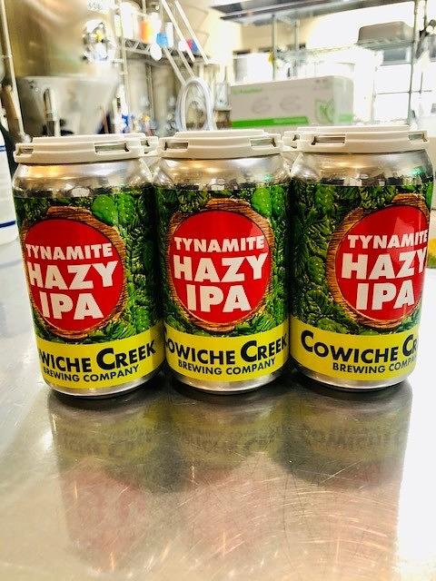 Tynamite Hazy IPA by Cowiche Creek Brewing Company