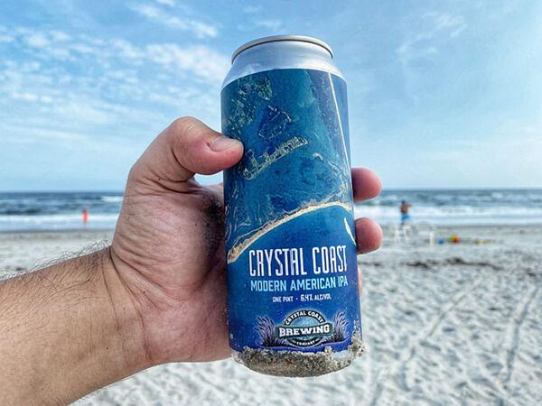 Crystal Coast IPA by Crystal Coast Brewing Company LLC