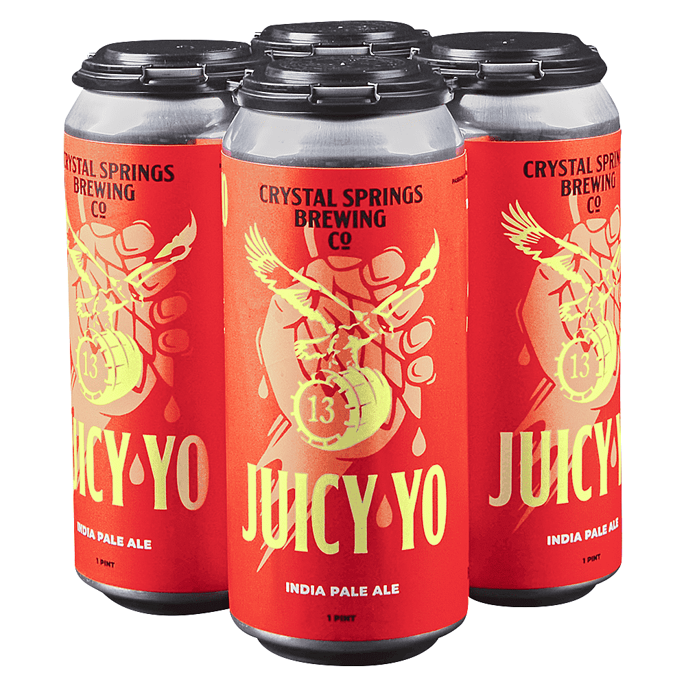 JUICY YO by Crystal Springs Brewing Co