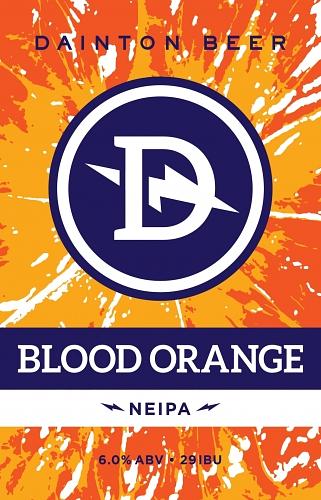 Blood Orange NEIPA by Dainton Beer