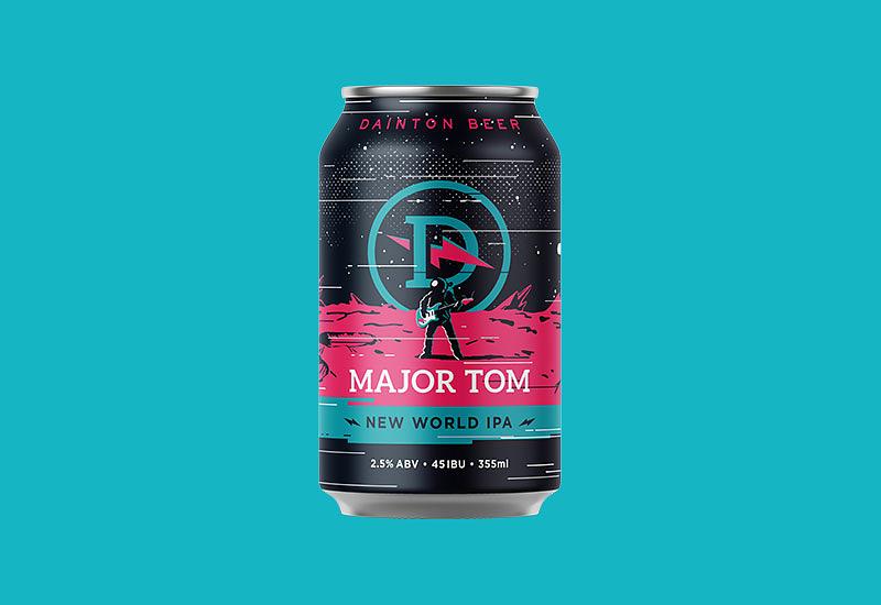 Major Tom New World IPA by Dainton Beer