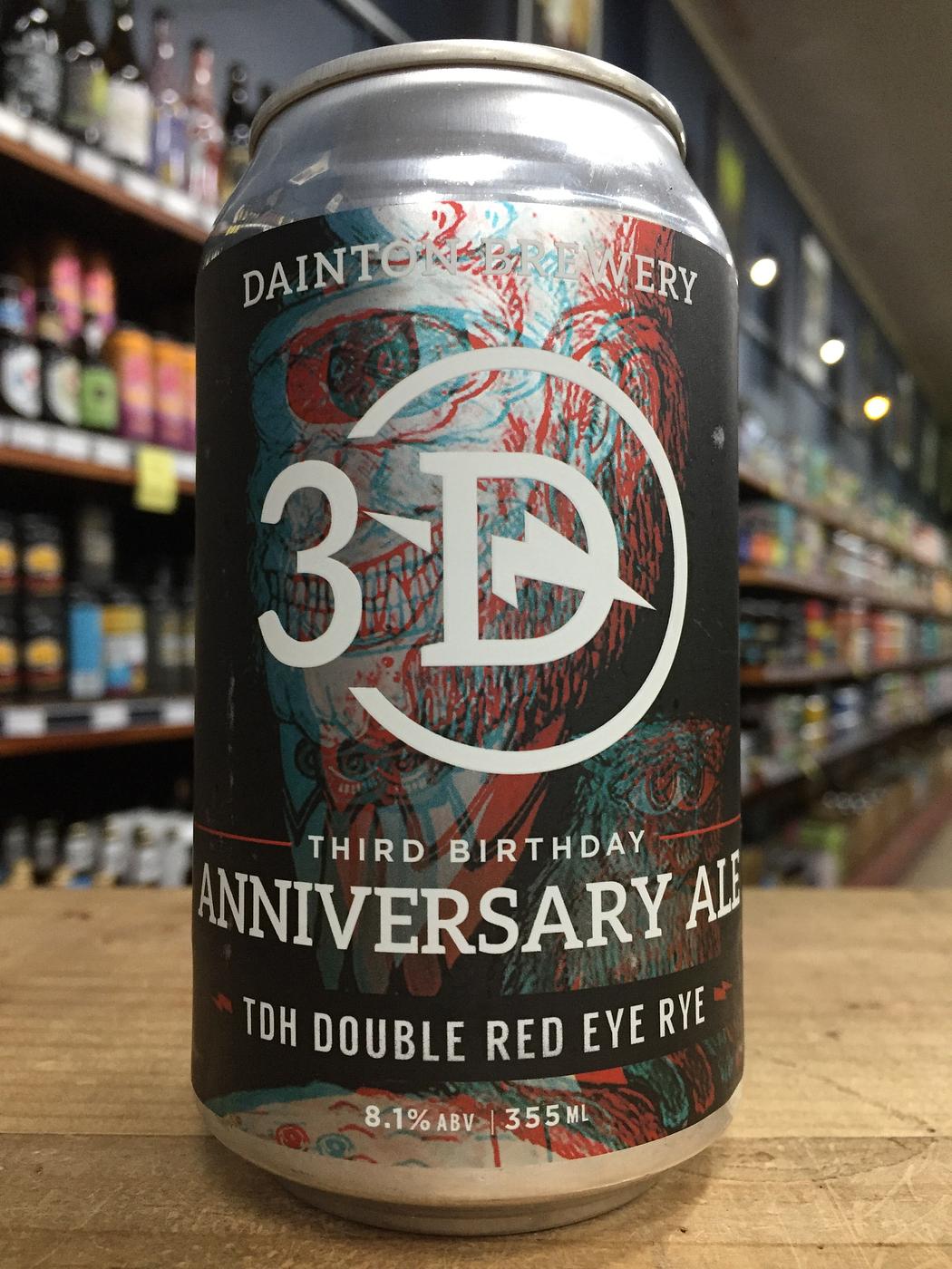 3D TDH Double Red Eye Rye by Dainton Beer