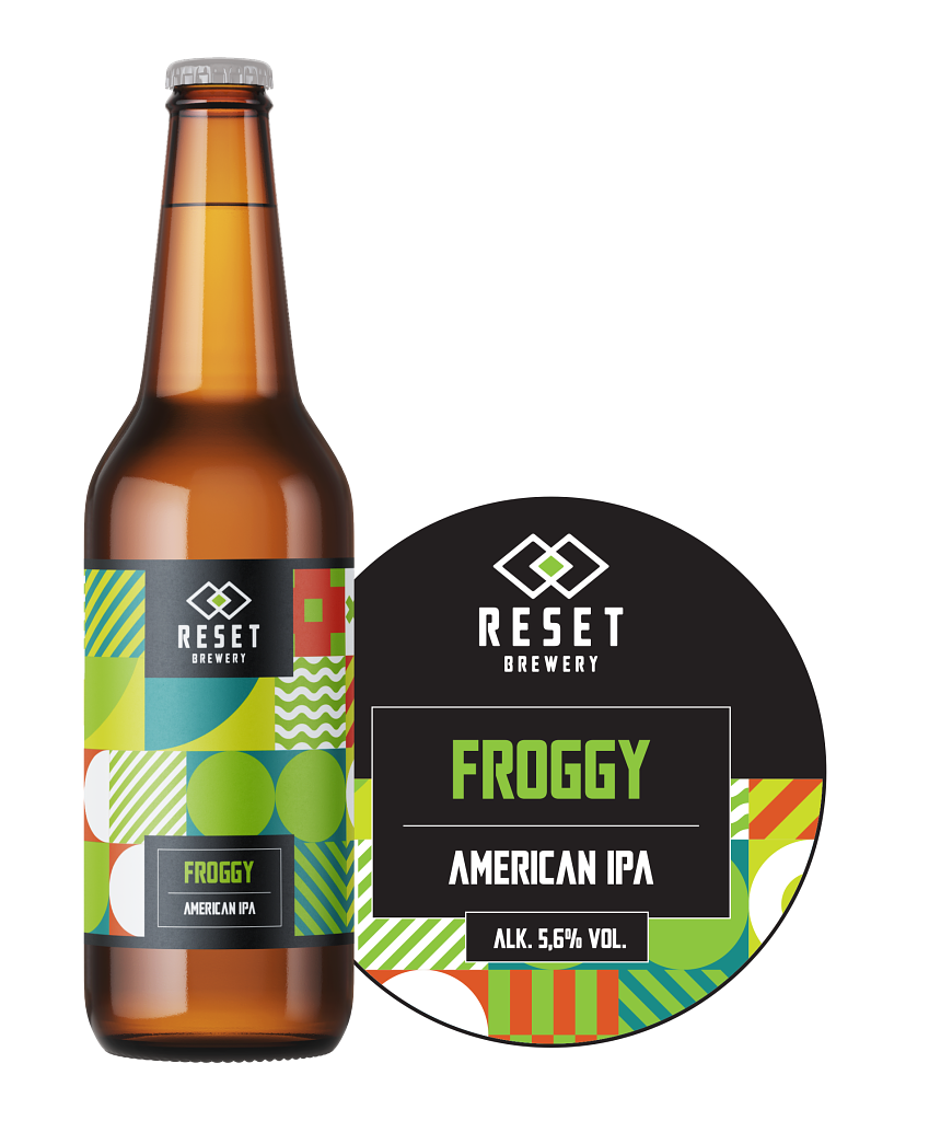 Feeling Froggy "Light" IPA by Damascus Brewery