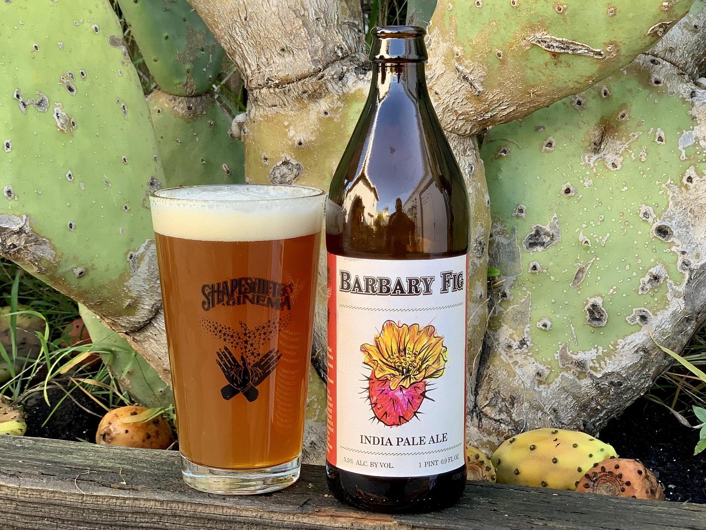 Barbary Fig India Pale Ale Brewed with Prickly Pear by Dark Sea Cinema And Brewery