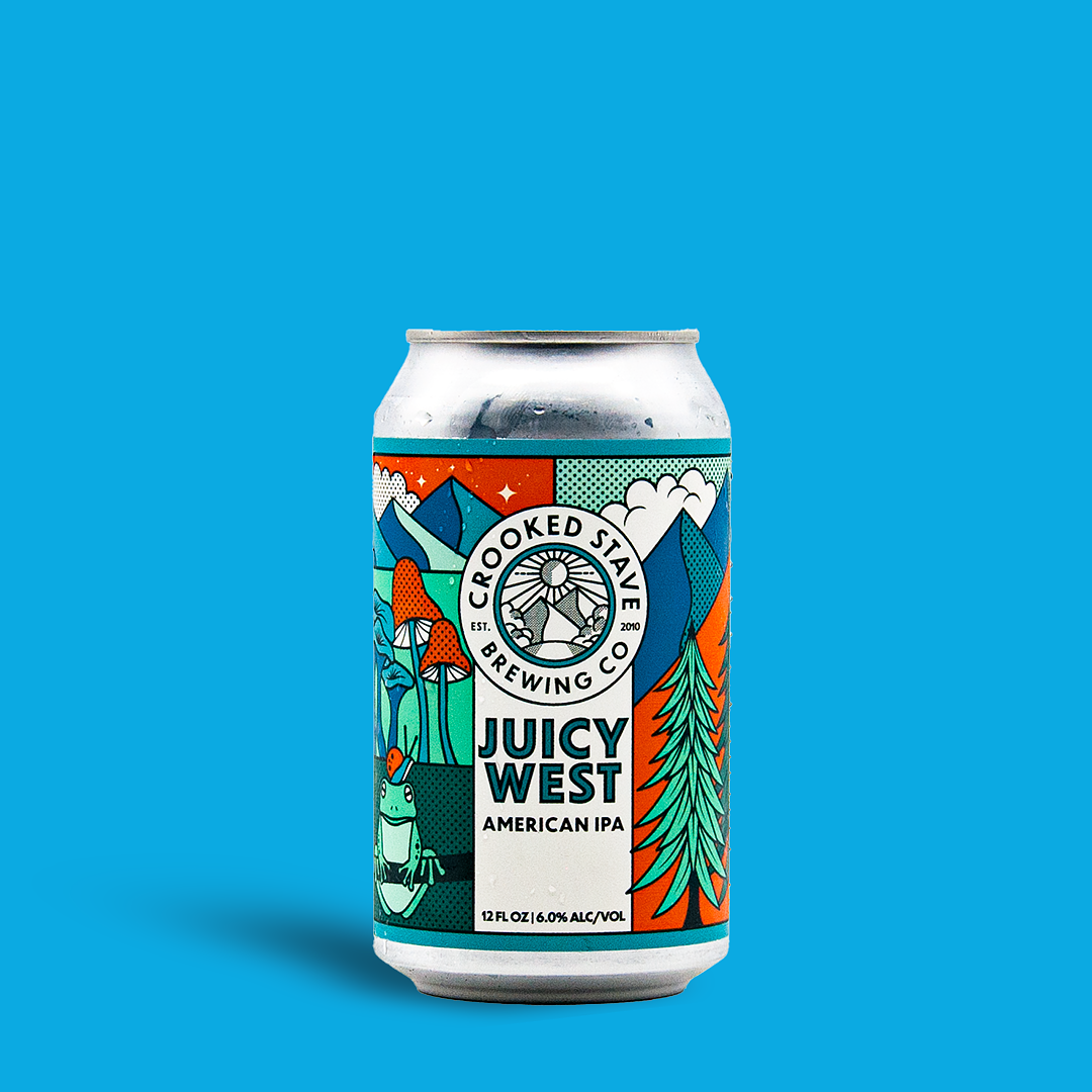Juicy West IPA by Crooked Stave Artisan Beer Project