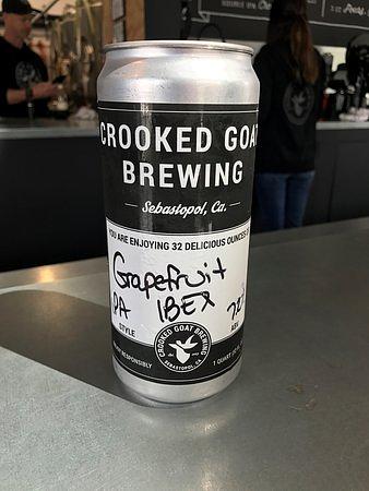 Grapefruit Ibex by Crooked Goat Brewing