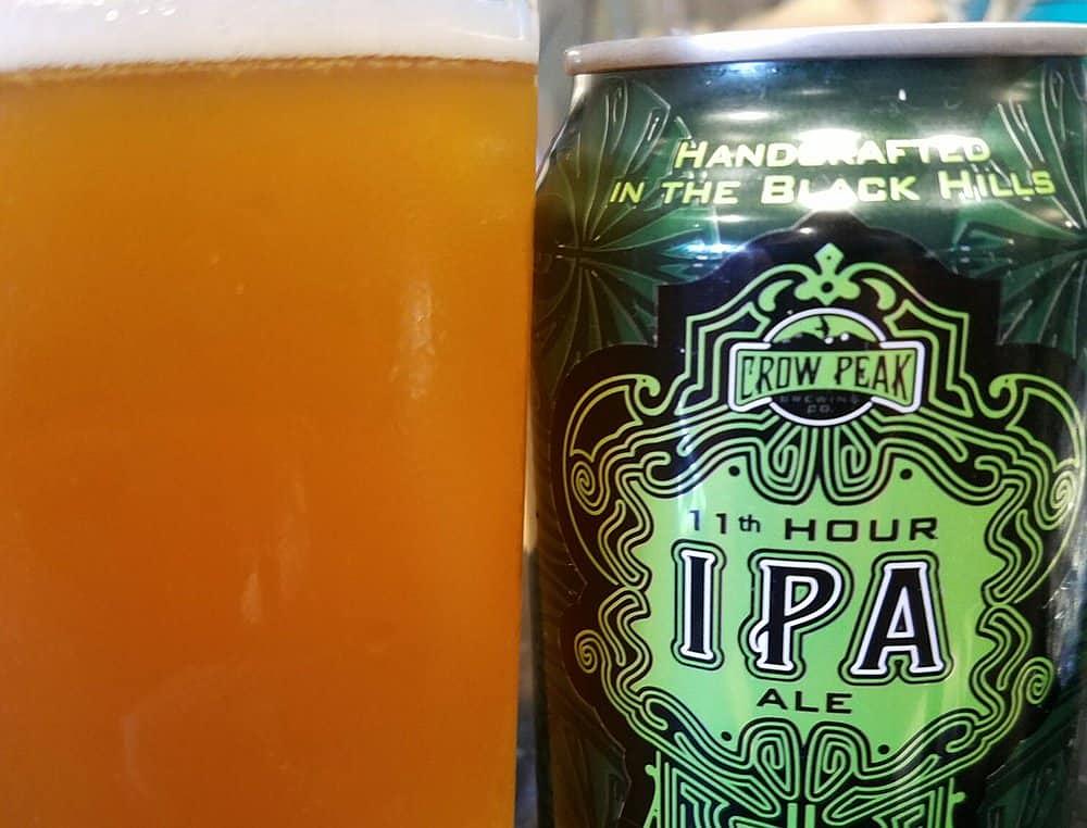 11th Hour IPA by Crow Peak Brewing Co