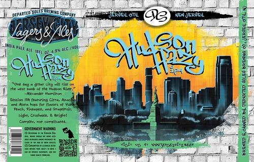 Hudson Hazy by Departed Soles Brewing