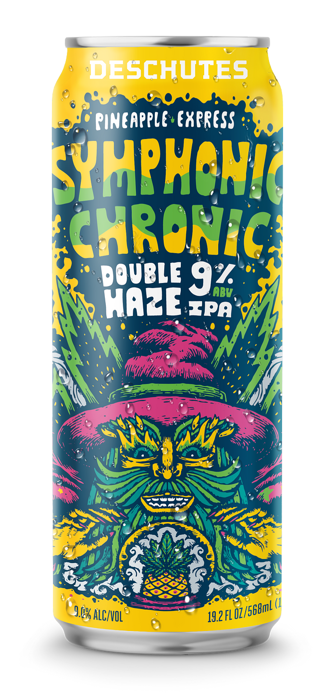 Symphonic Chronic Double Haze IPA by Deschutes Brewery & Public House