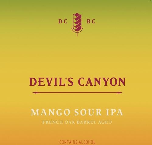 Mango Sour IPA by Devil's Canyon Brewing Company