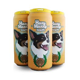 Hazy Mazzy IPA by Dionysus Brewing Co.