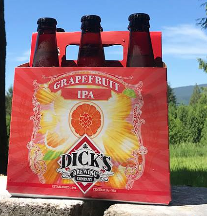 Grapefruit IPA by Dicks Brewing Co