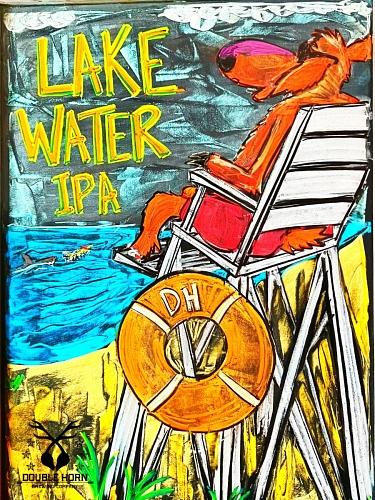 Lake Water IPA by Double Horn Brewing Co