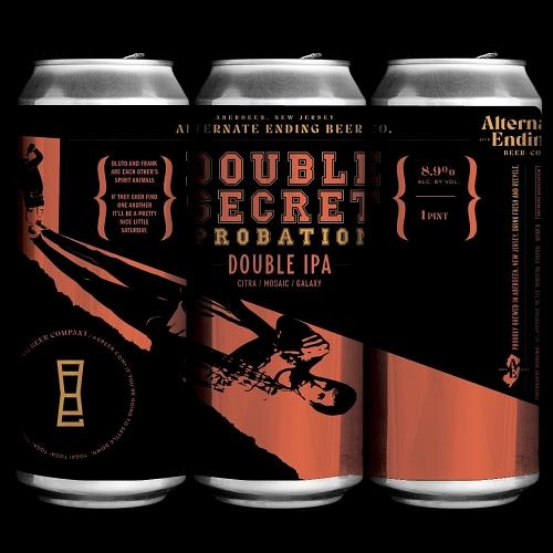 Double Secret Probation IPA by Downtown Joes Brewery and Restaurant