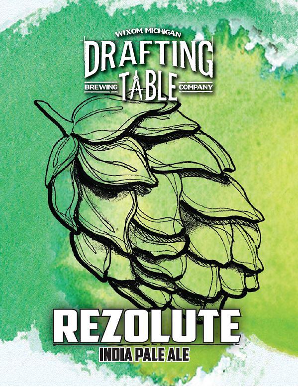 Rezolute IPA by Drafting Table Brewing Company