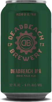 Deadbeach IPA by Deadbeach Brewery
