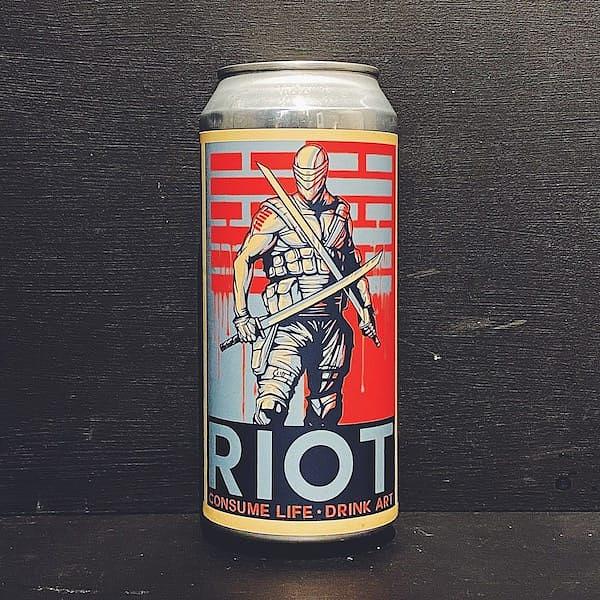Hop Rod Riot Hazy IPA by Deluxe Brewing Co