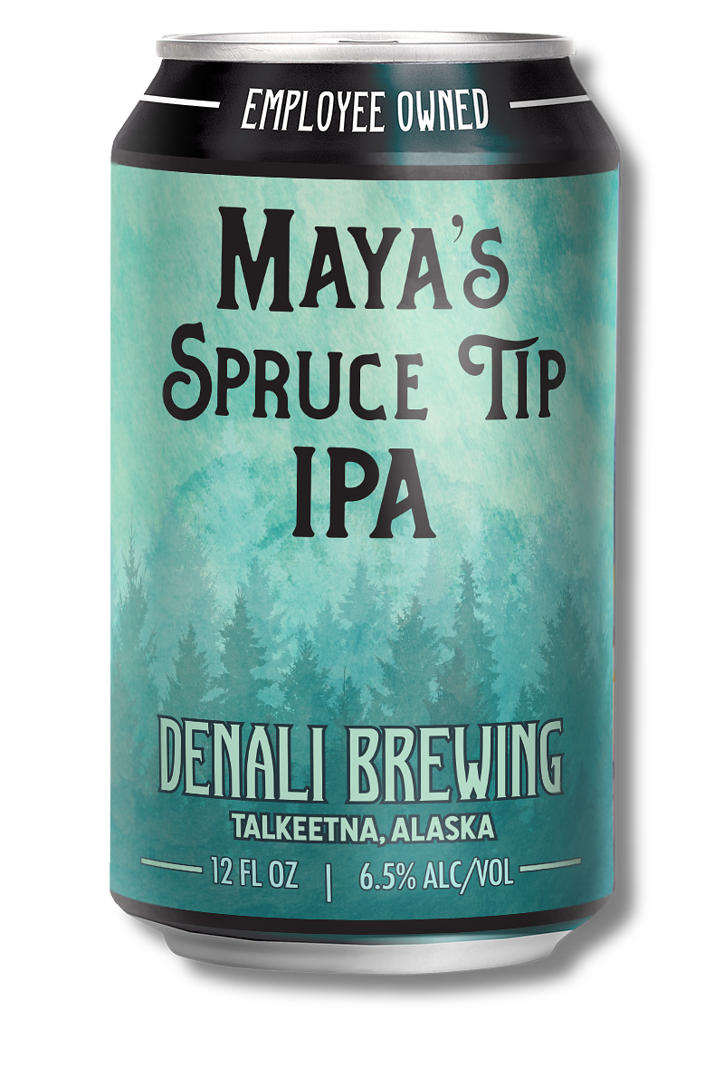 Maya's Spruce Tip IPA by Denali Brewing Company