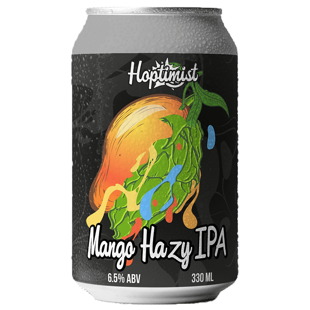 Hoppy Lil' Accident-Mango Papaya IPA by Dratz Brewing Company