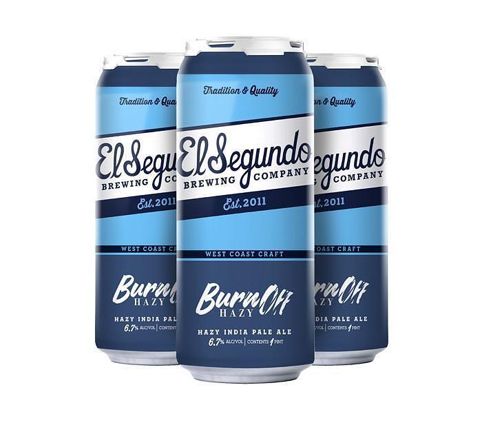 Burn Off Hazy IPA by El Segundo Brewing Co