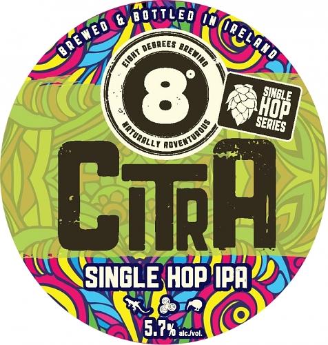Citra Single Hop IPA by Eight Degrees Brewing