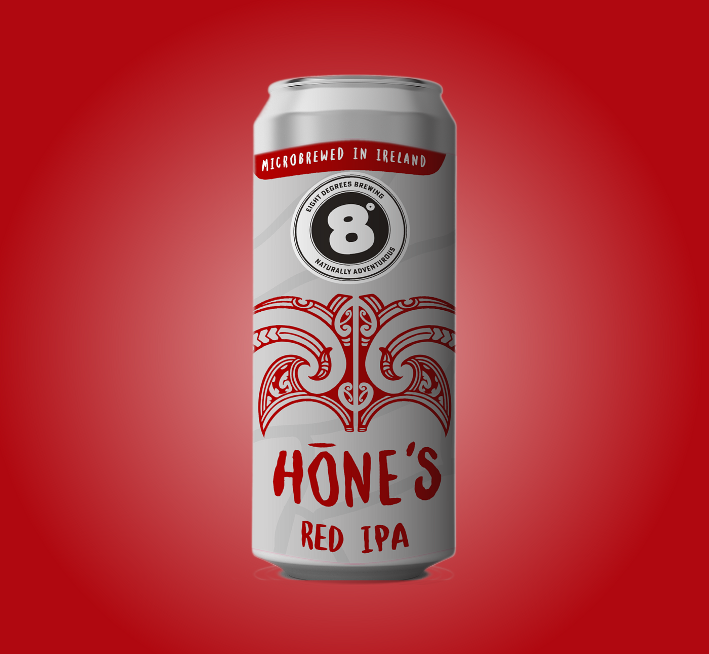 Hone's Red IPA by Eight Degrees Brewing